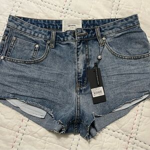 One Teaspoon Hollywood The One Short denim